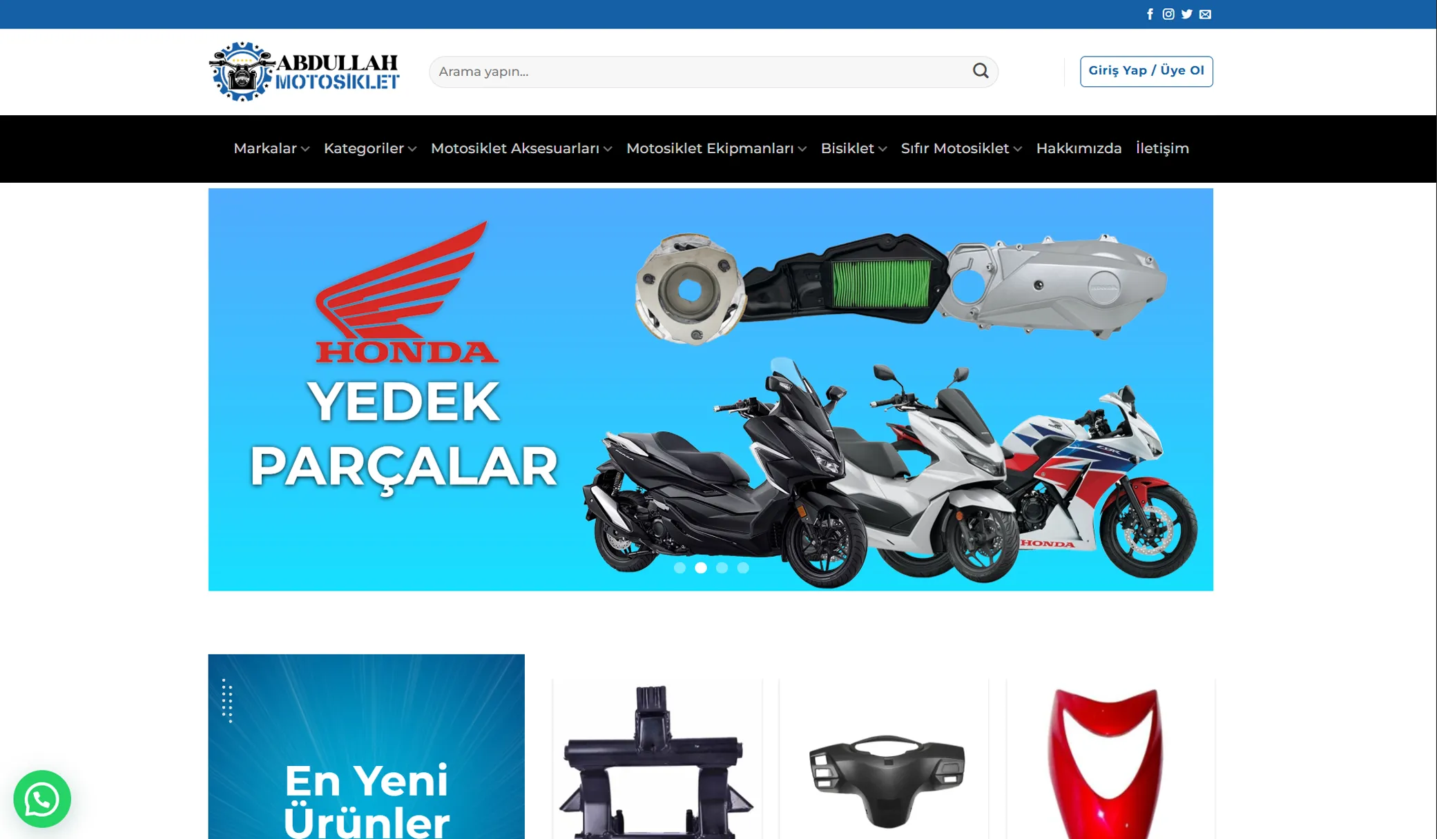 Abdullah Motor - S Plus Web referansı