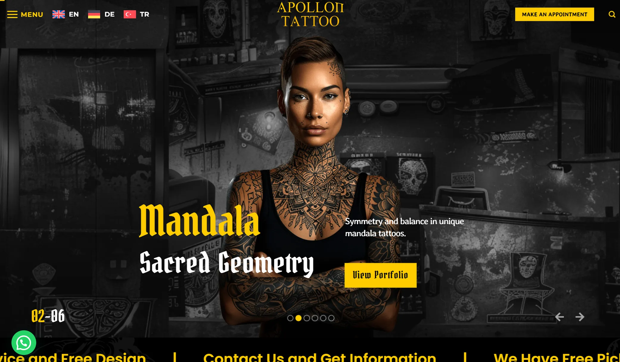 Apollon Tattoo - S Plus Web referansı