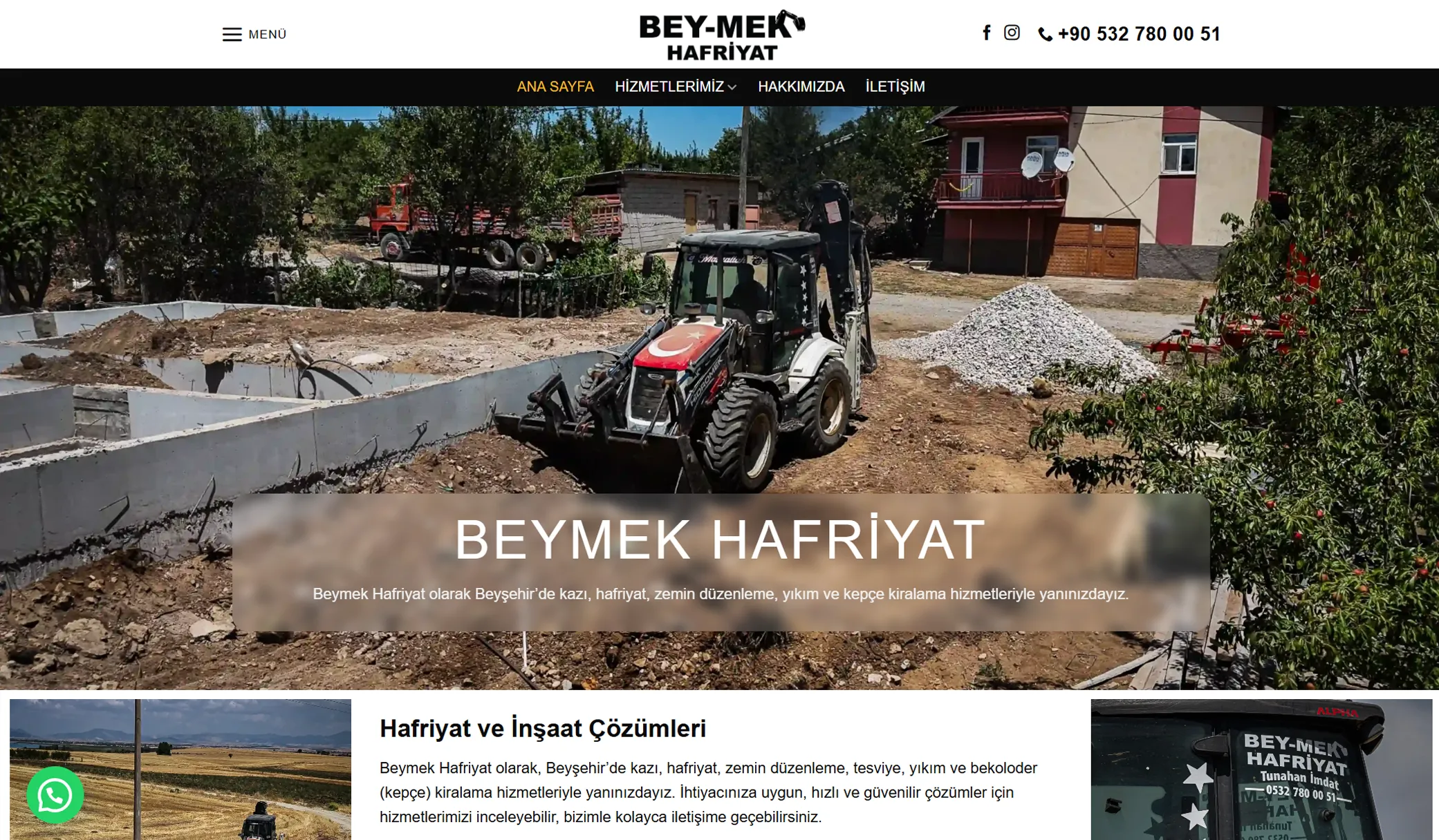 Beymek Hafriyat - S Plus Web referansı