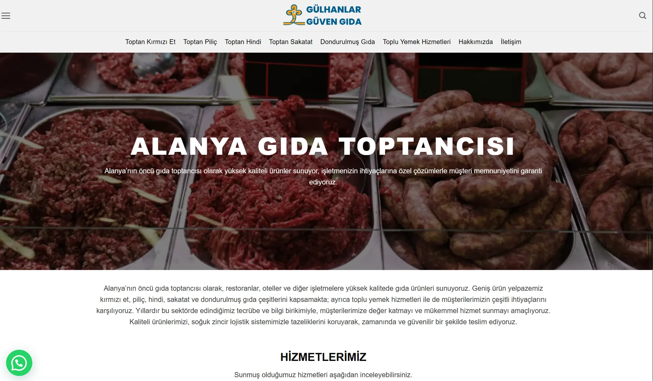 Gülhanlar Gıda - S Plus Web referansı
